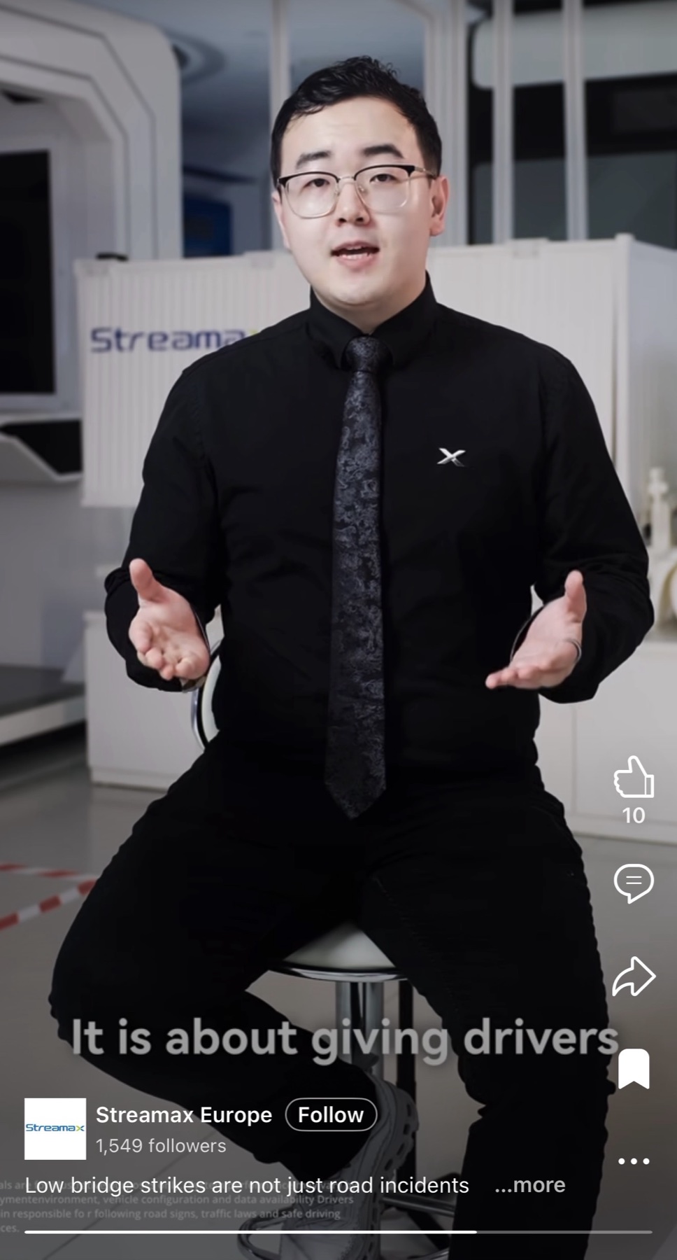 易嘉辰录制矮桥碰撞风险 Webinar